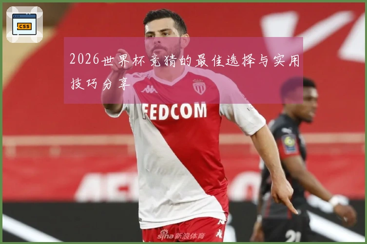 2026世界杯竞猜的最佳选择与实用技巧分享